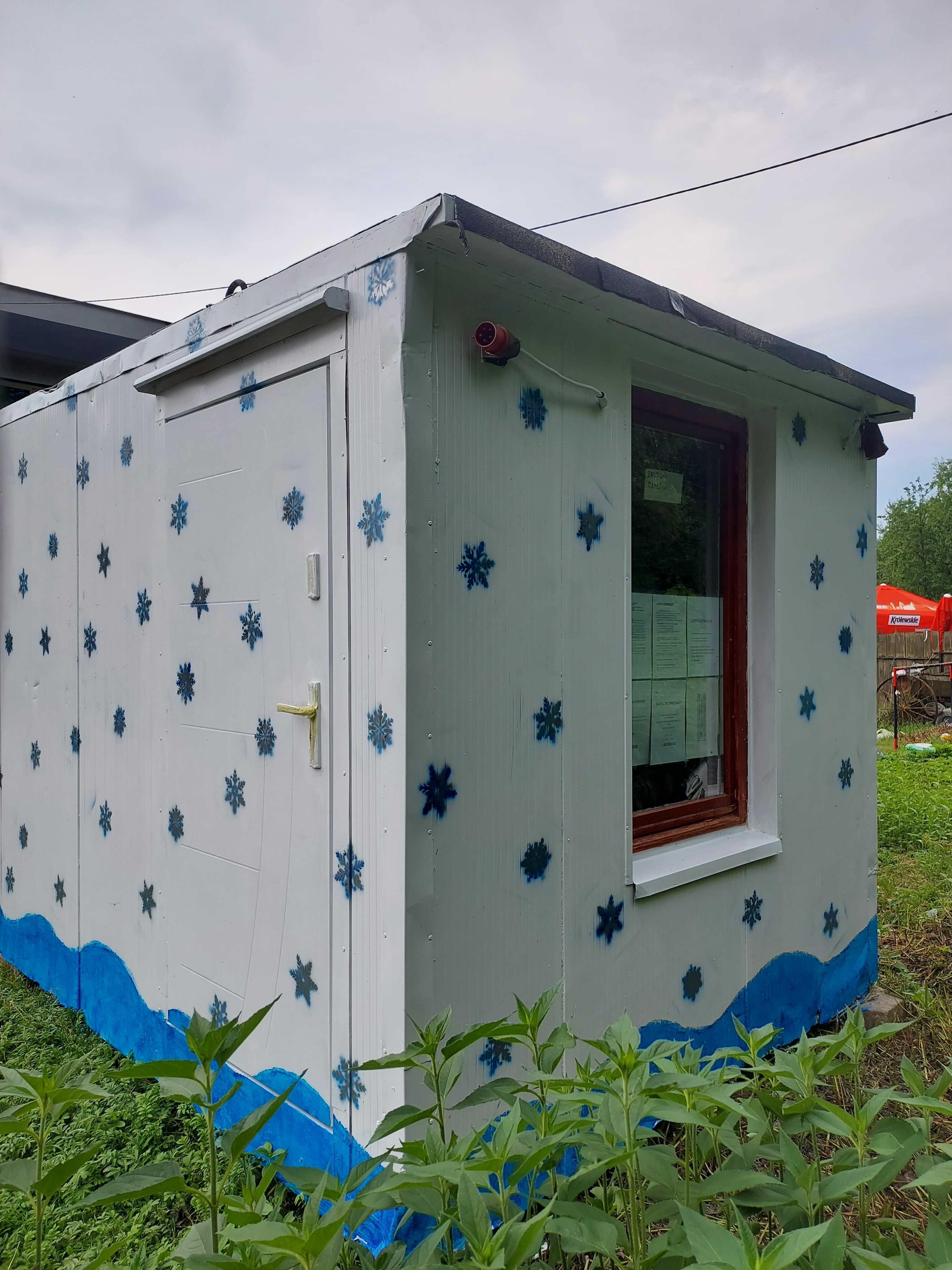 Sauna ogrodowa z piecem elektrycznym
