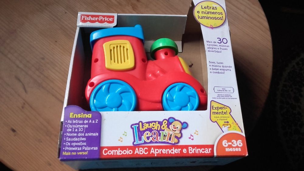 Comboio ABC Aprender a brincar