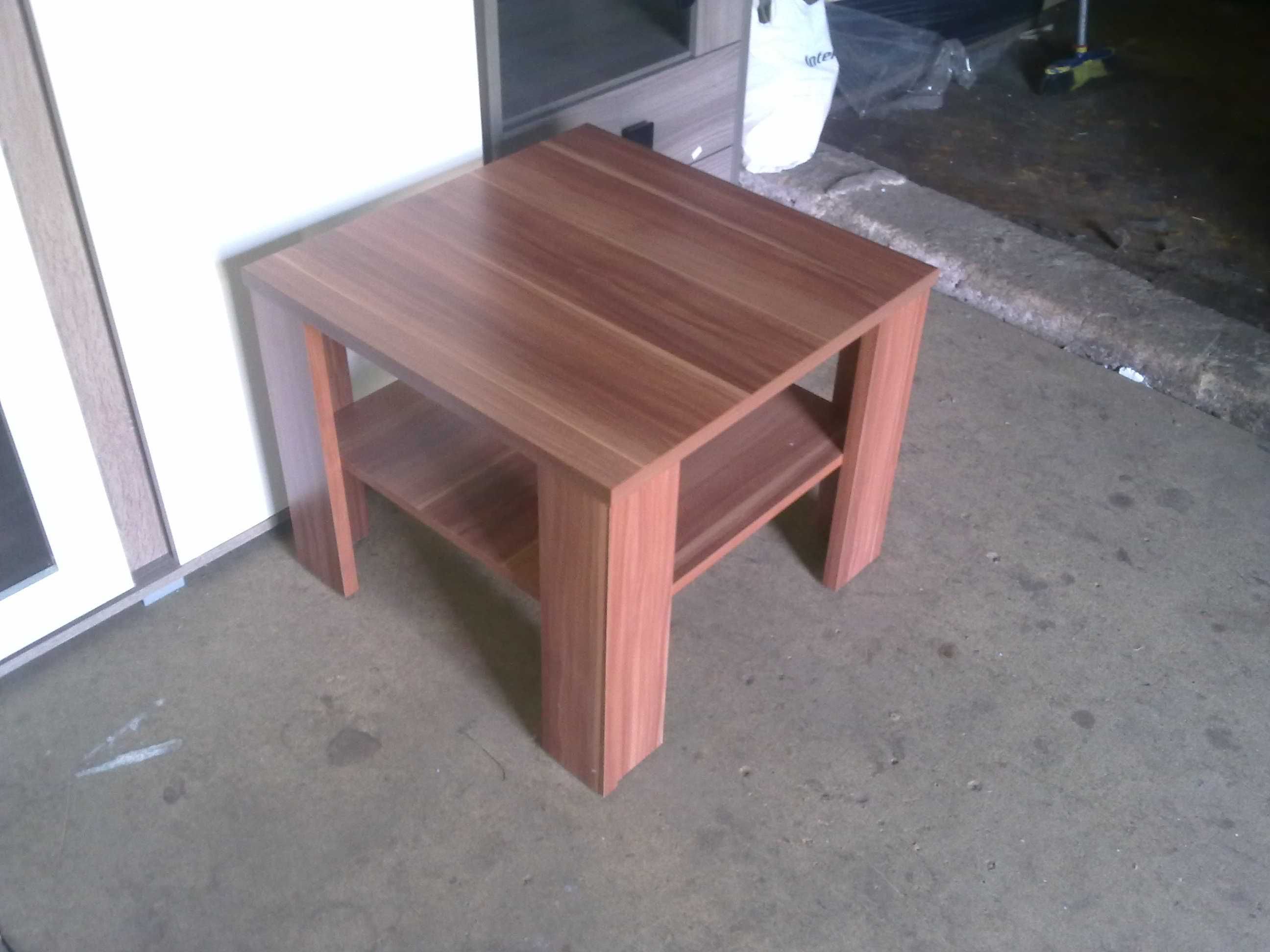 Stolik kawowy (59x59x47 śliwa lub wenge) Nowy