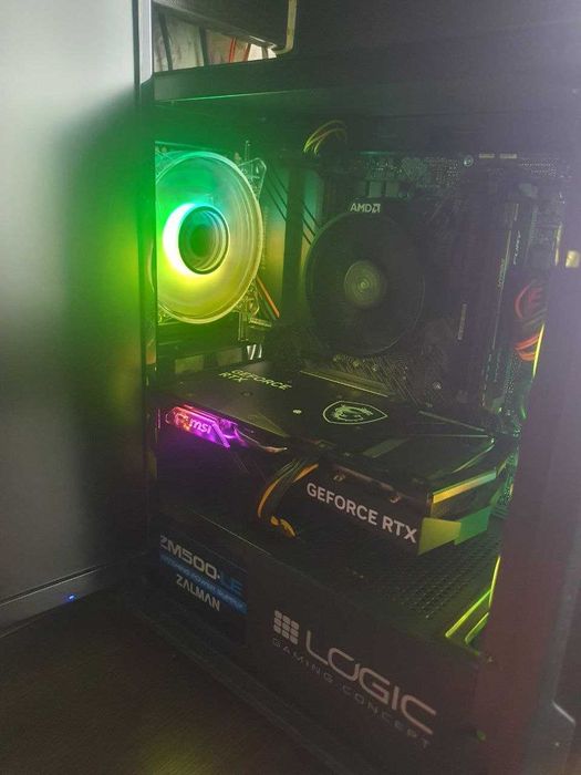 Ігровий компьютер Ryzen 5 5500 .GeForce RTX 4060