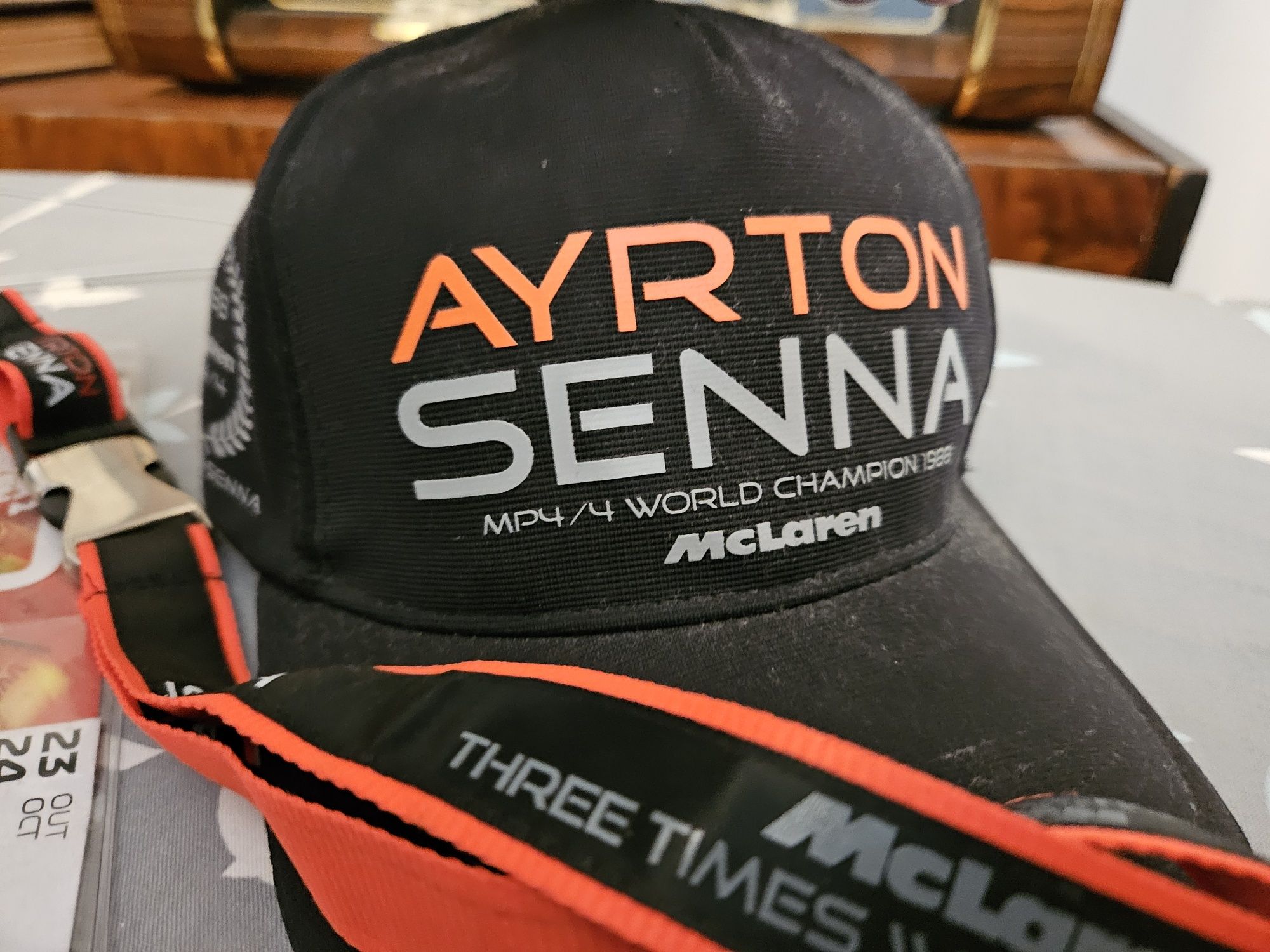 Ayrton senna boné