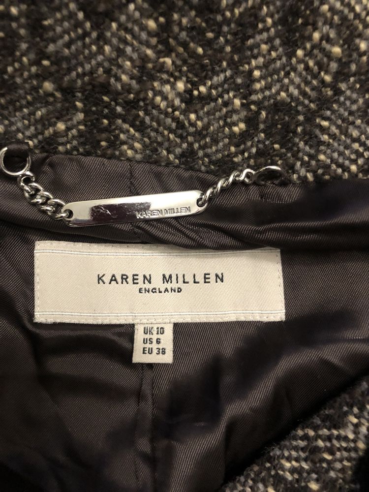 Брендове шерстяне пальто Karen Millen