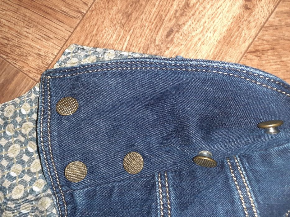 Джинсовый сарафан для беременных