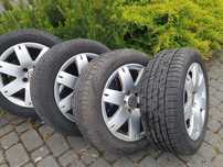 Koła.Opony letnie Goodyear 205/55R16. Felgi aluminiowe 5x112 VW.