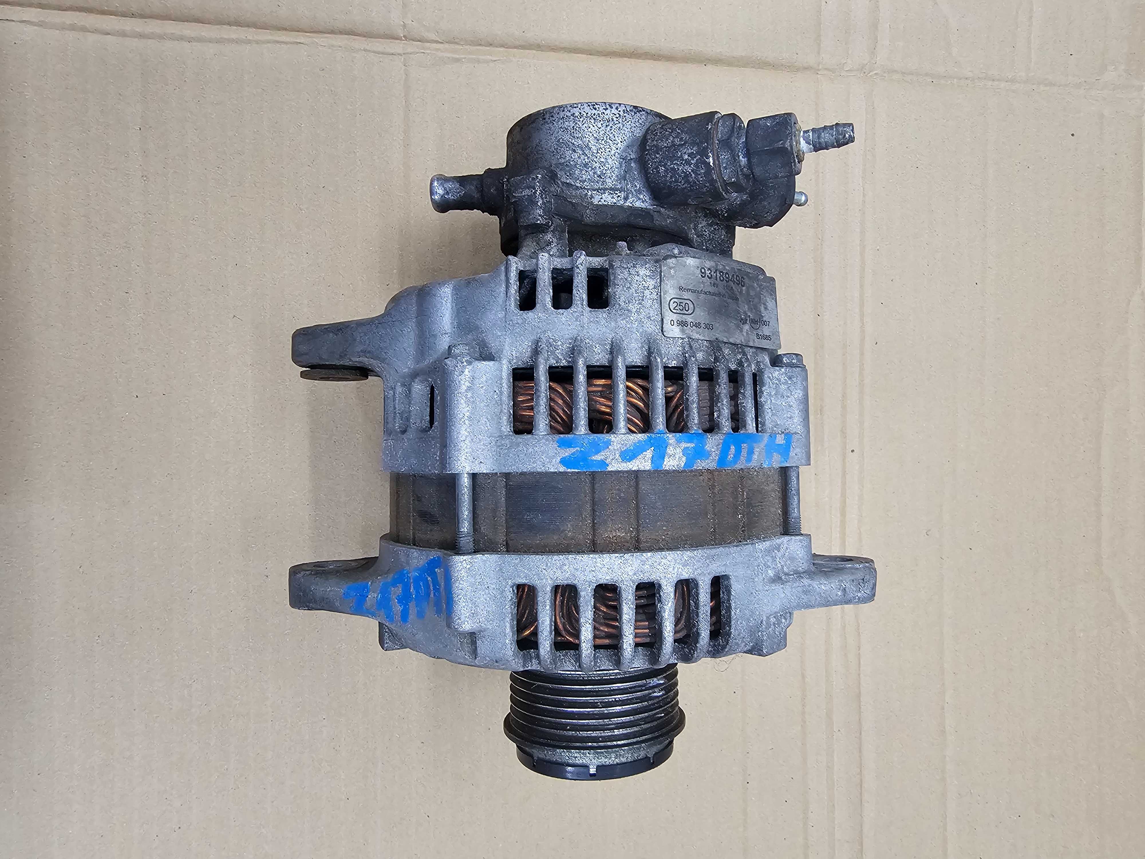 Alternator Opel Astra H Z17DTH z Vaku Pompą