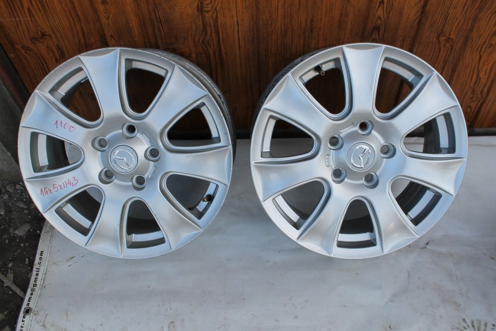 Mazda 16x5x114,3 komplet Felg