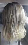 Topper z odrostem lace front