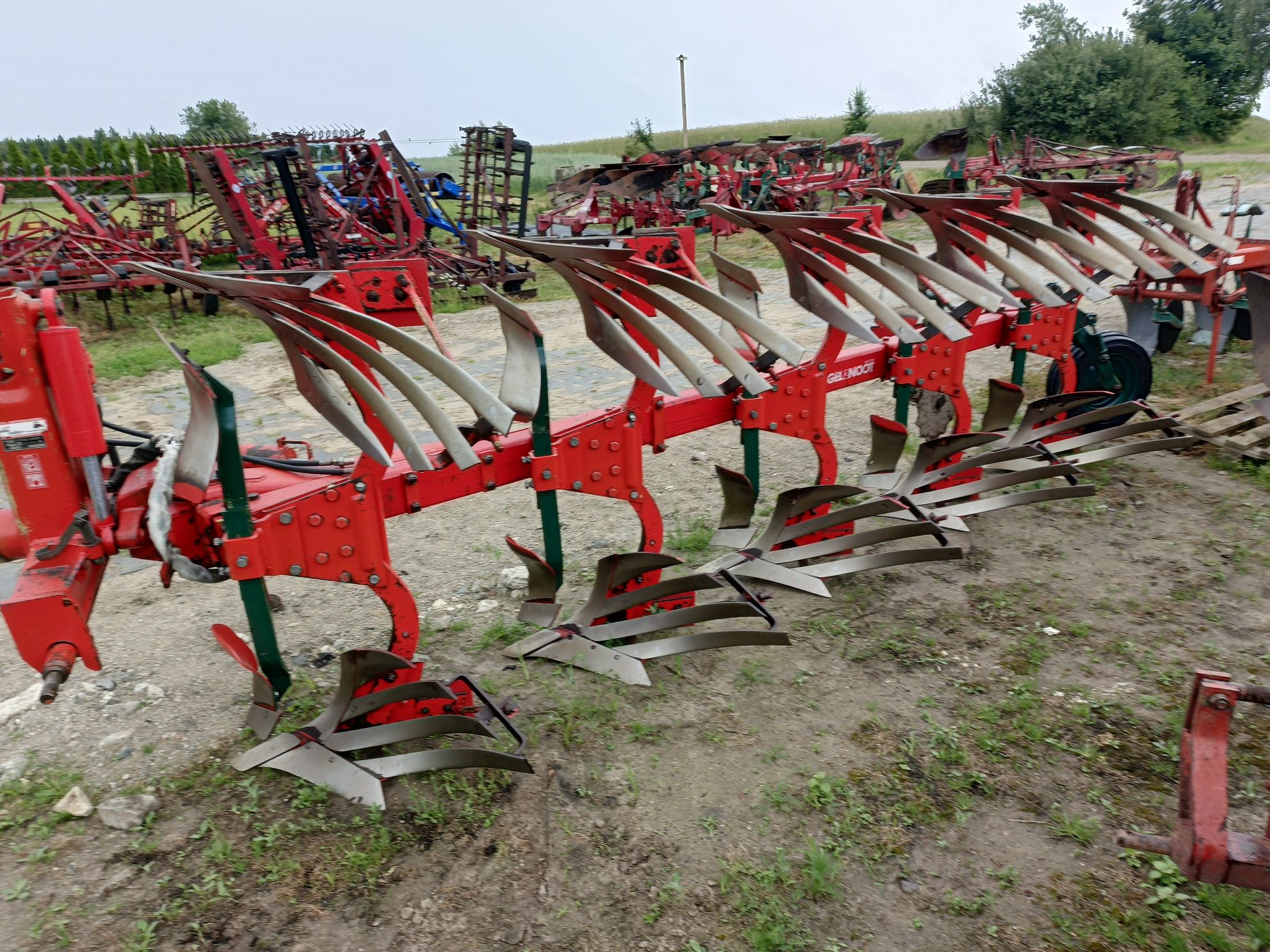 Pług 5 skibowy obrotowy vogel noot ażury piękny ( kverneland kuhn )