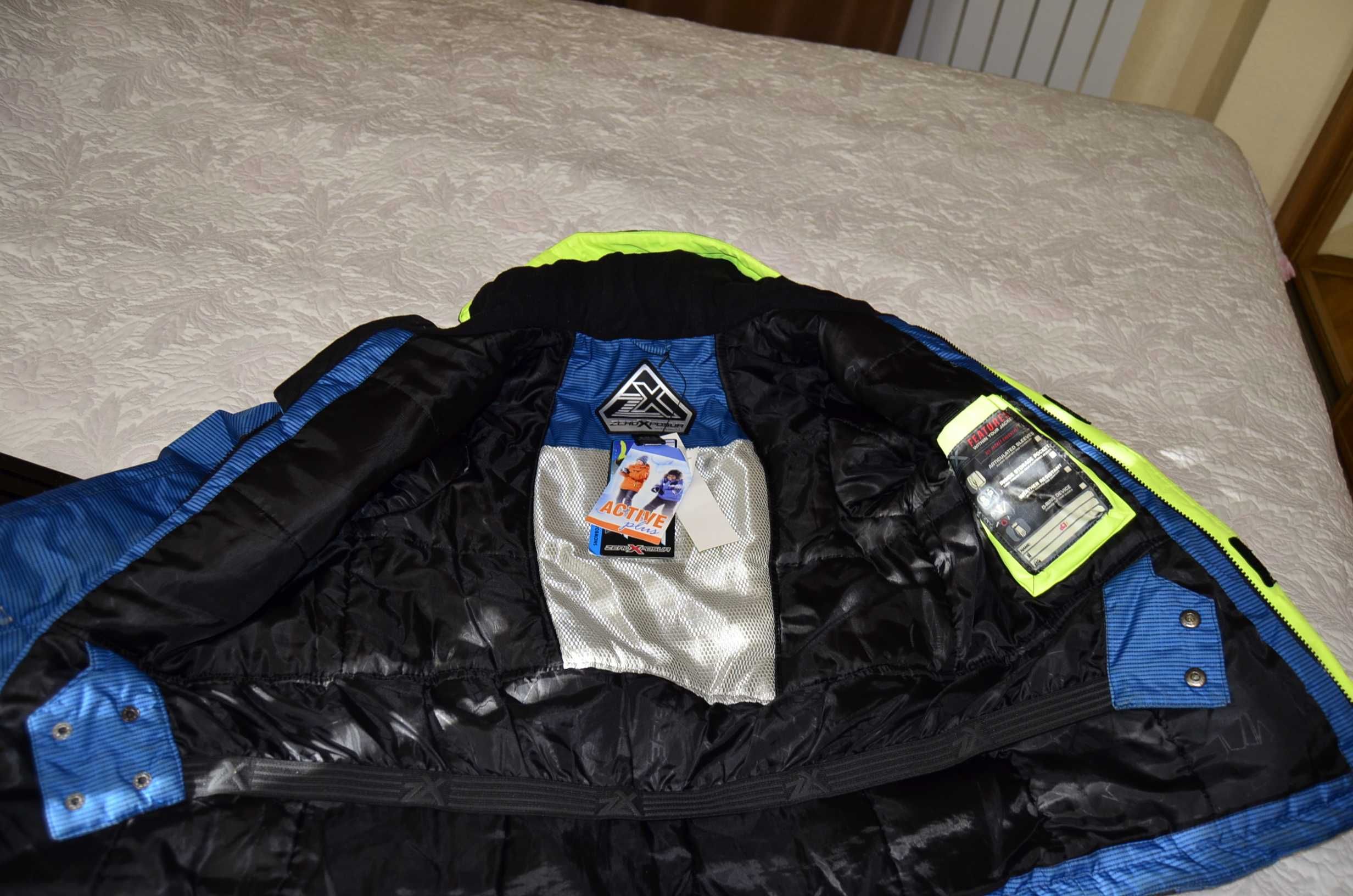 Куртка зимняя ZeroXposur Storm Blue размер 10-12 лет, круче Reima