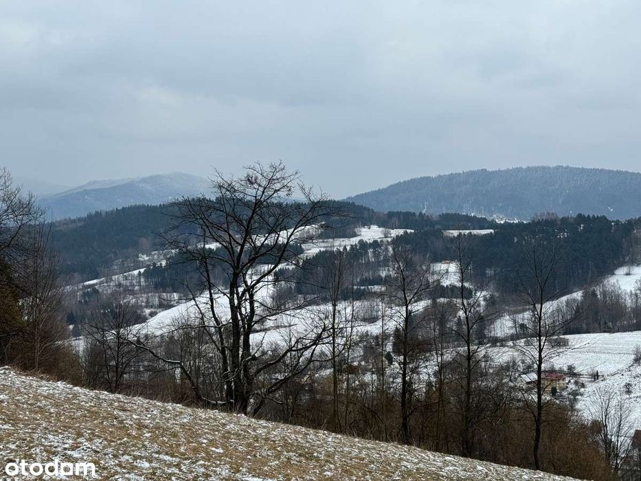 Piękna widokowa działka wysoko w górach idealna na rekreację!
