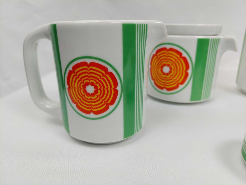 Serviço Chá SPAL Porcelanas - Conjunto Peças Chá ART DECO Portugal