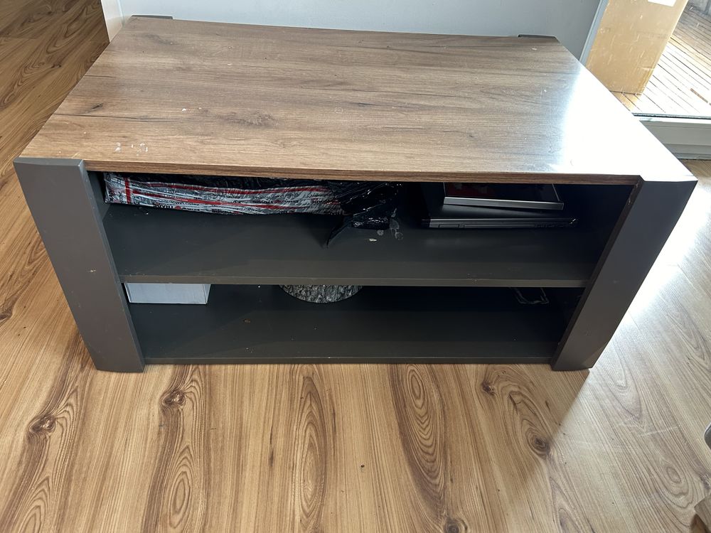 Elegancka Ława Stolik komoda 2x półka meble salonu Transport Białystok