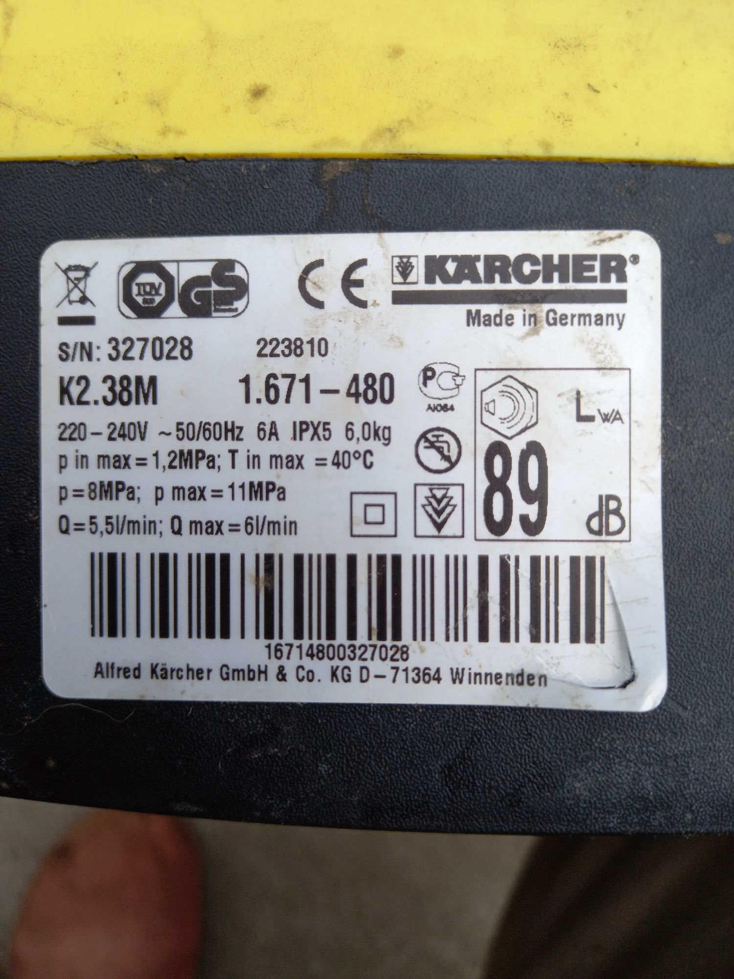 Myjka cisnieniowa Karcher K2.99