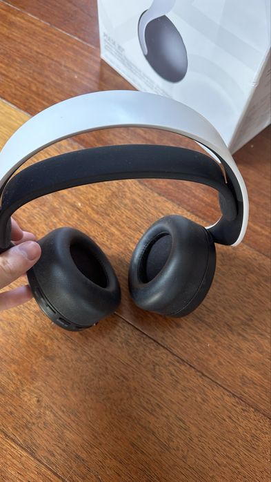 Słuchawki SONY Pulse 3D Bezprzewodowe biale nauszne