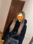 Мутонова шуба з норкою S/M