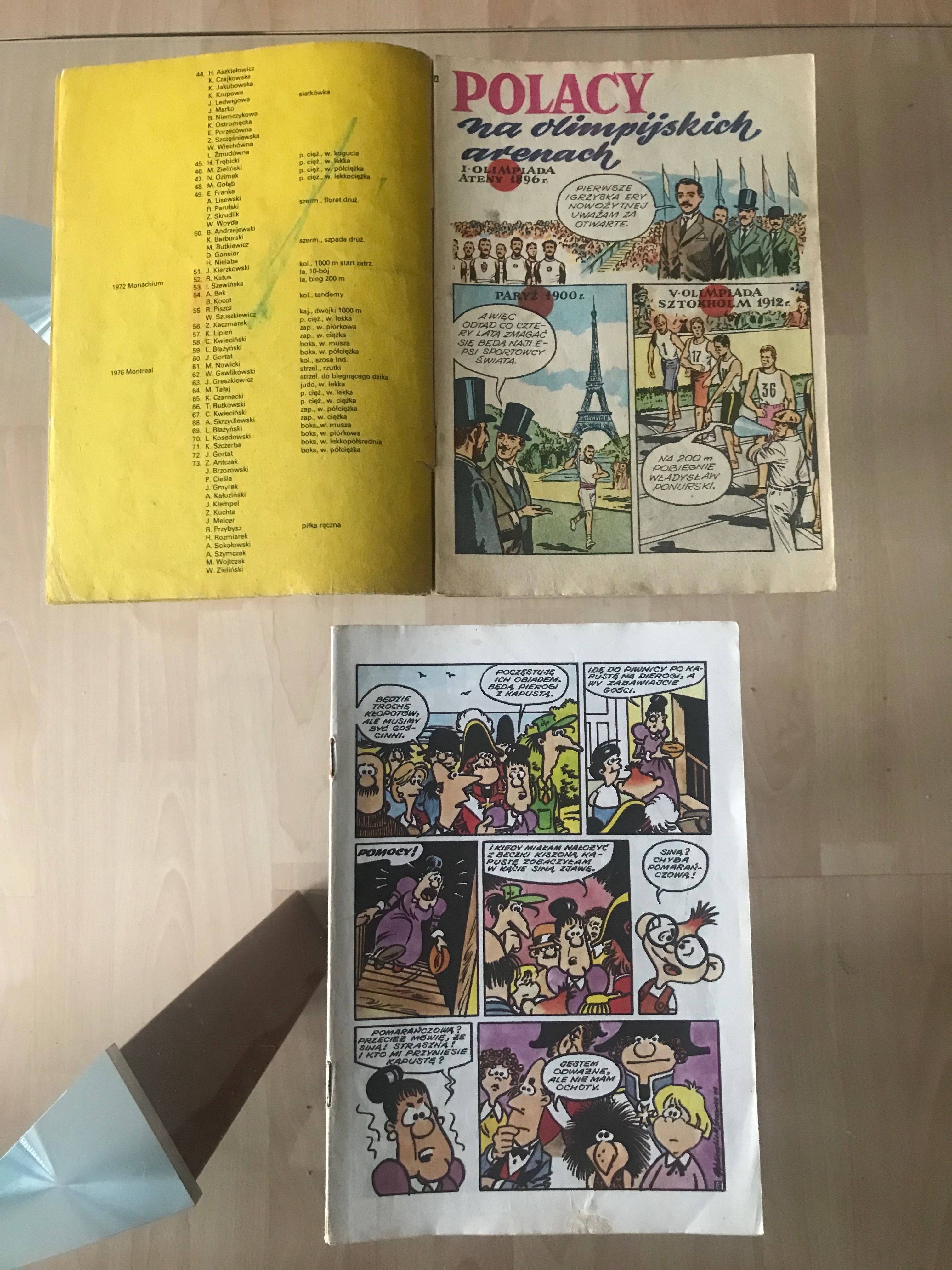 Komiks PRL Polacy na olimpijskich arenach, Miasto z chmur