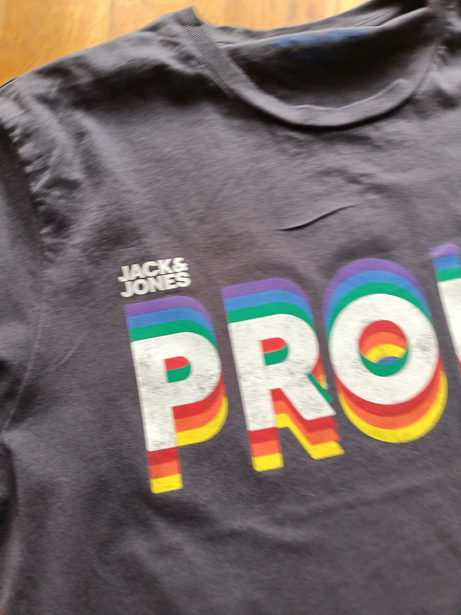 męska koszulka z napisem Proud rozm.S/M