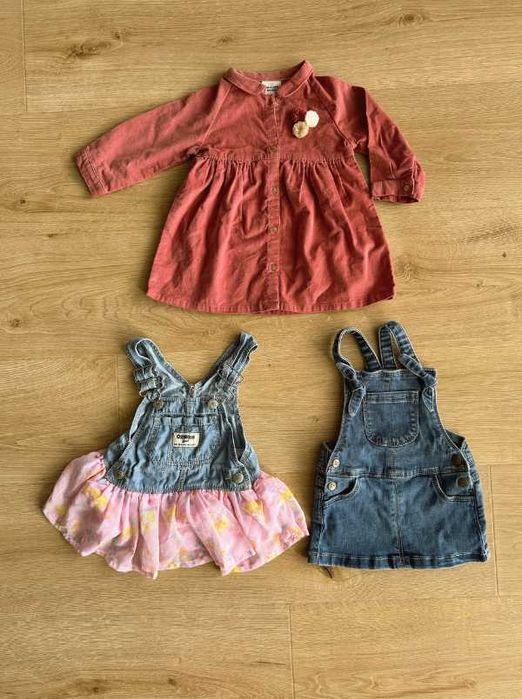 Zestaw ubranek 68/74 Zara TAO OshKosh GAP Next