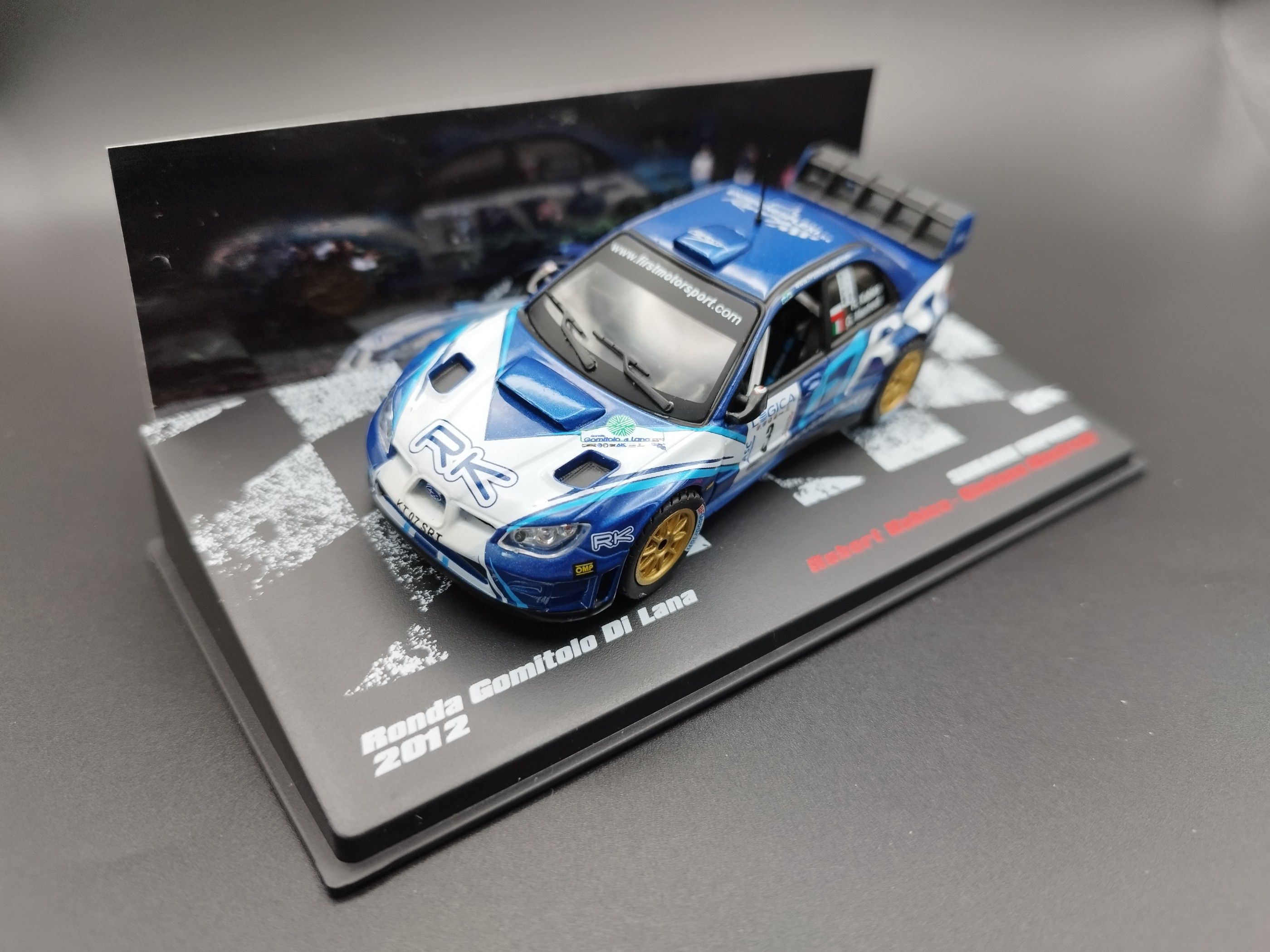 1:43 Deagostini Subaru Impreza WRC Robert Kubica/Giuliano Manfredi