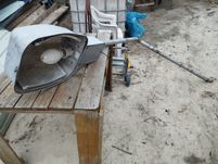 Lampa uliczna na budowę