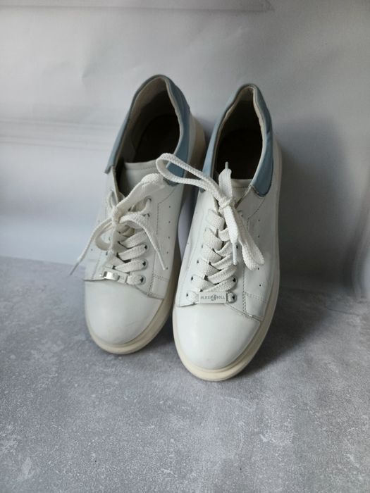 Шкіряні жіночі кеди