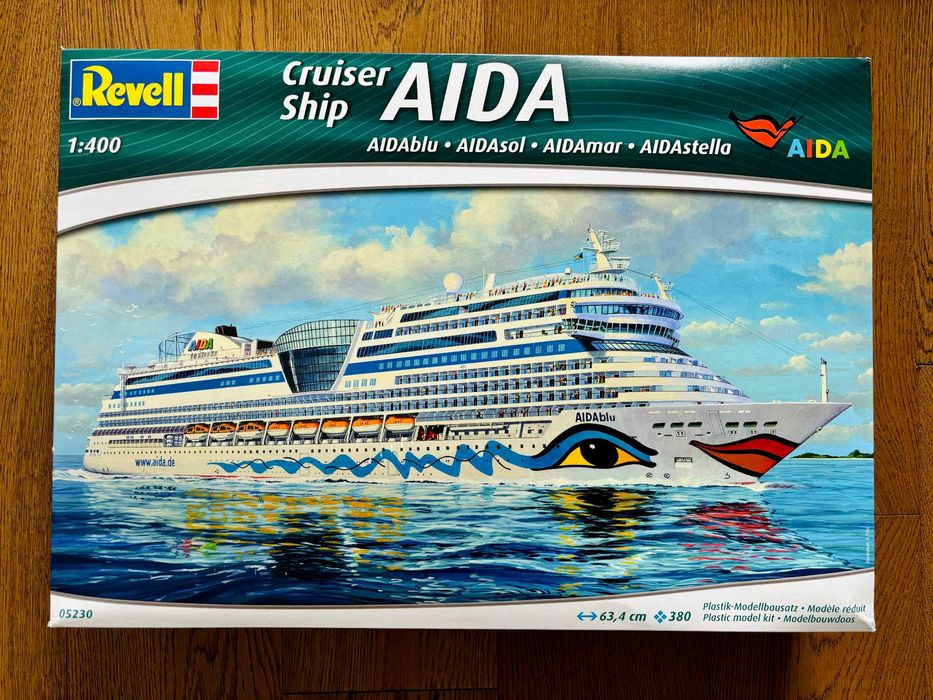 NOWY model statku Revell AIDA Cruiser Ship 05230 (skala 1:400)