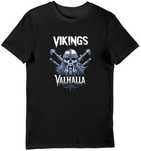 Koszulka Vikings Valhalla czarna 3XL
