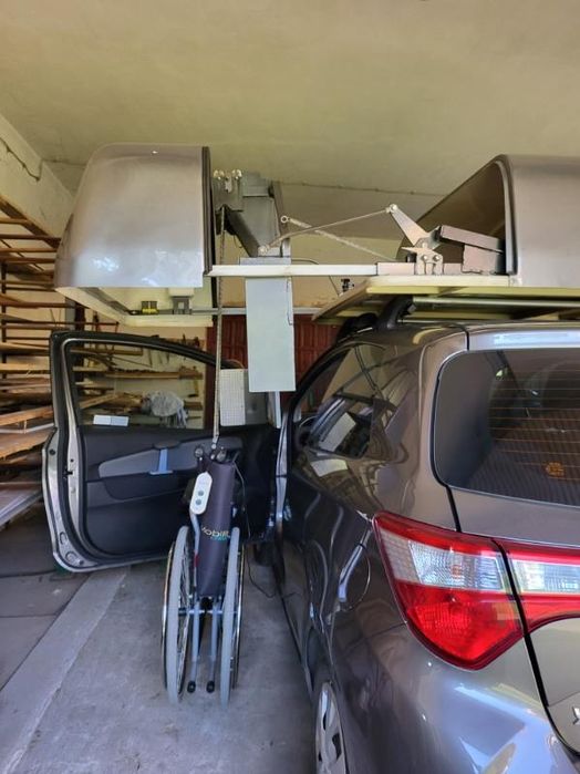 Bagażnik dachowy na wózek inwalidzki
