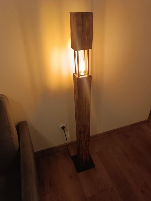 Sprzedam lampę dekoracyjną wykonaną z bala