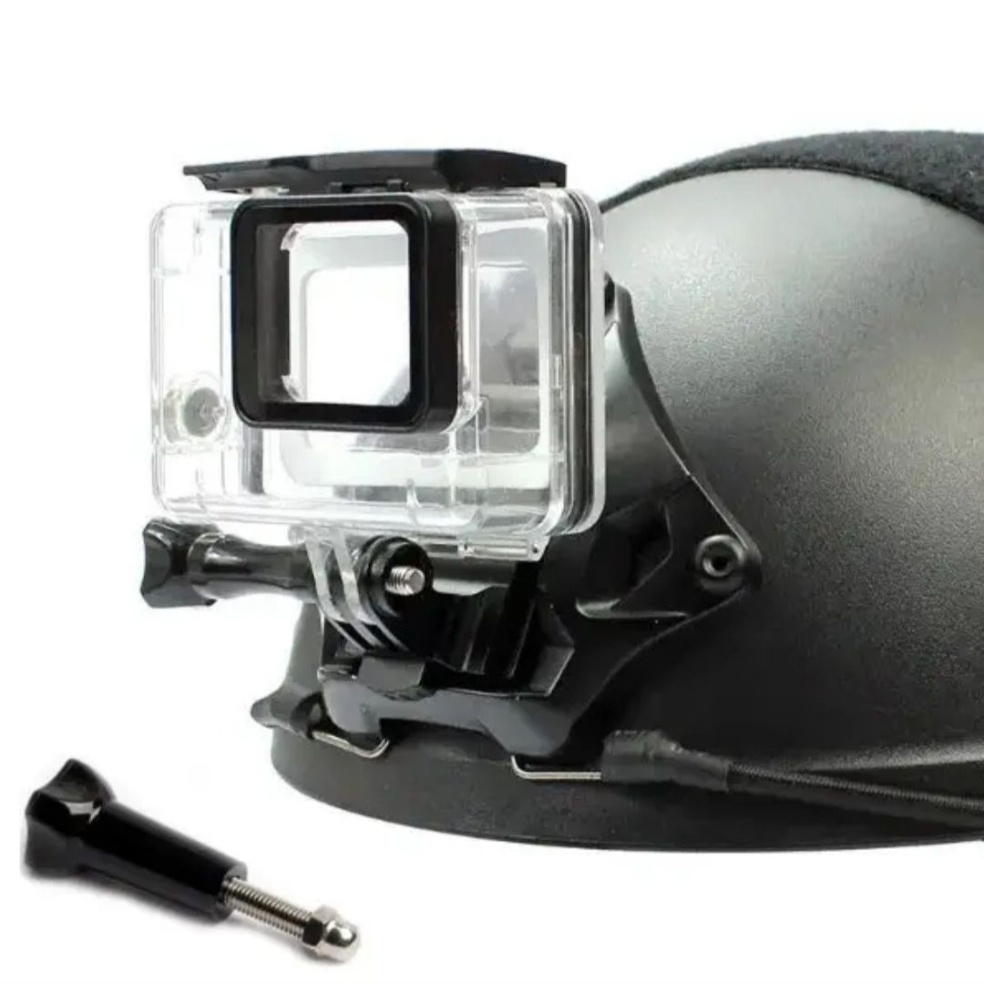 Кріплення на шолом для гоу про GoPro, крепление на шлем для екшн камер