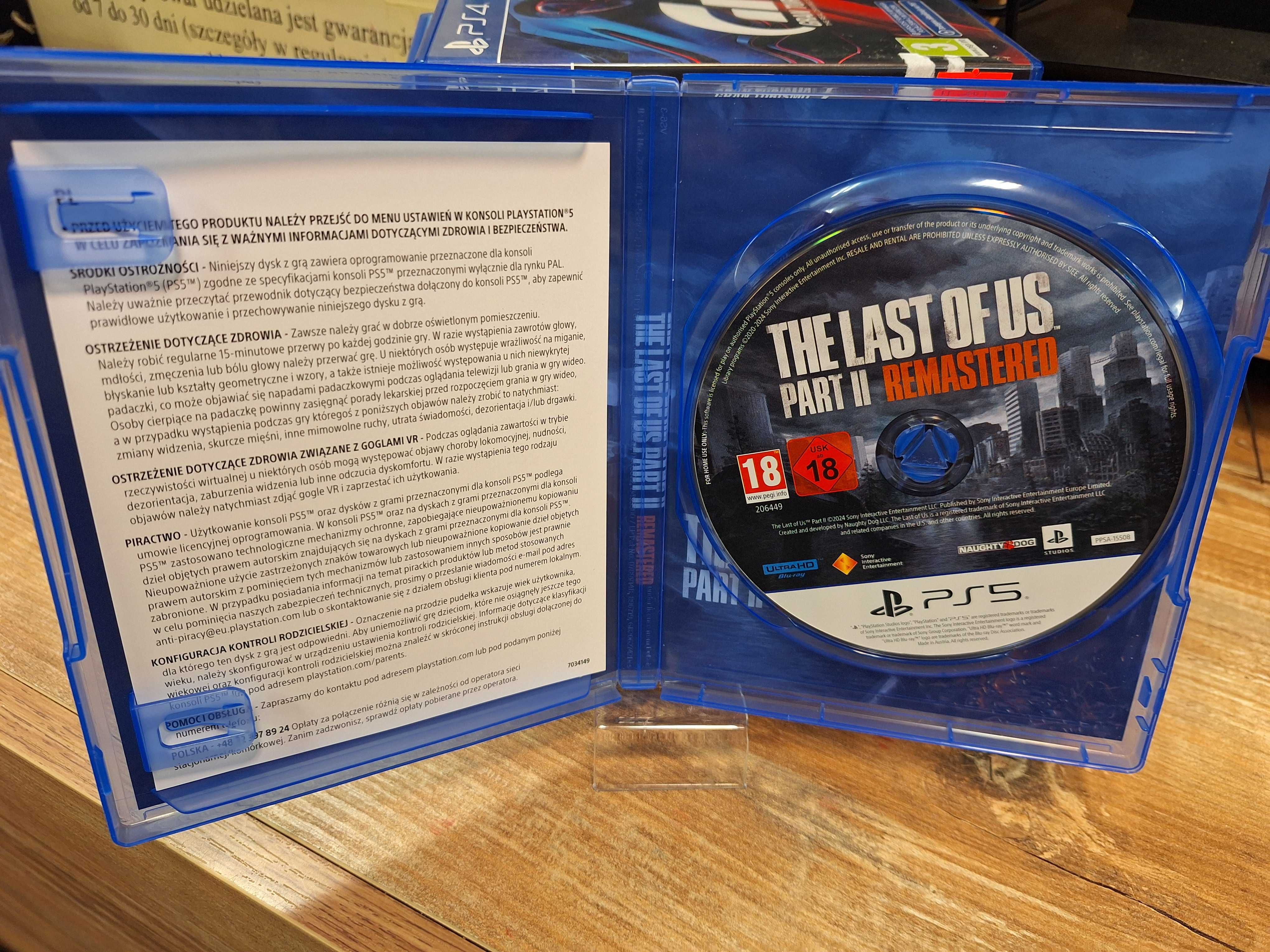 The Last of Us: Part II Remastered PS5 Sklep Wysyłka Wymiana