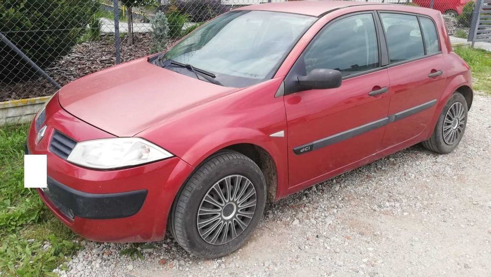 Renault Megane 1.5 DCI USZKODZONE (do naprawy lub na części)