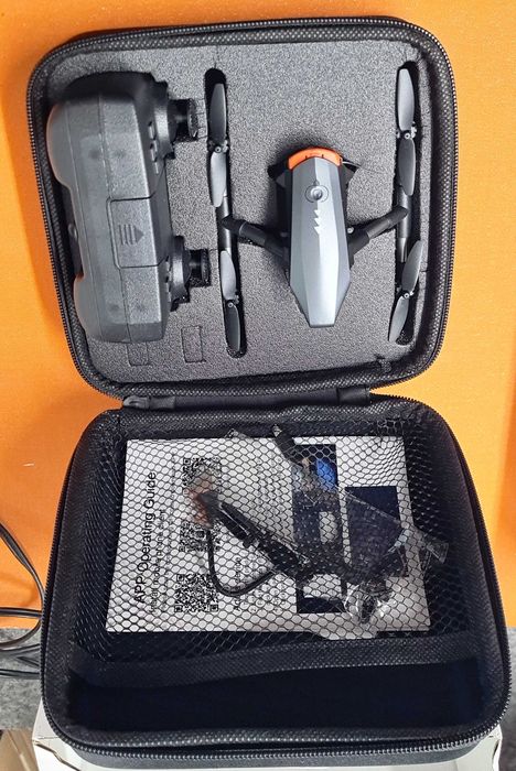 Drone Câmera Dupla 4k Zoom X50 Altura 50m Distância 100m
