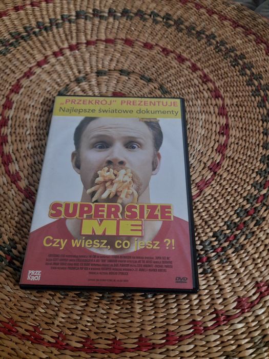 DVD z filmem Super Size me