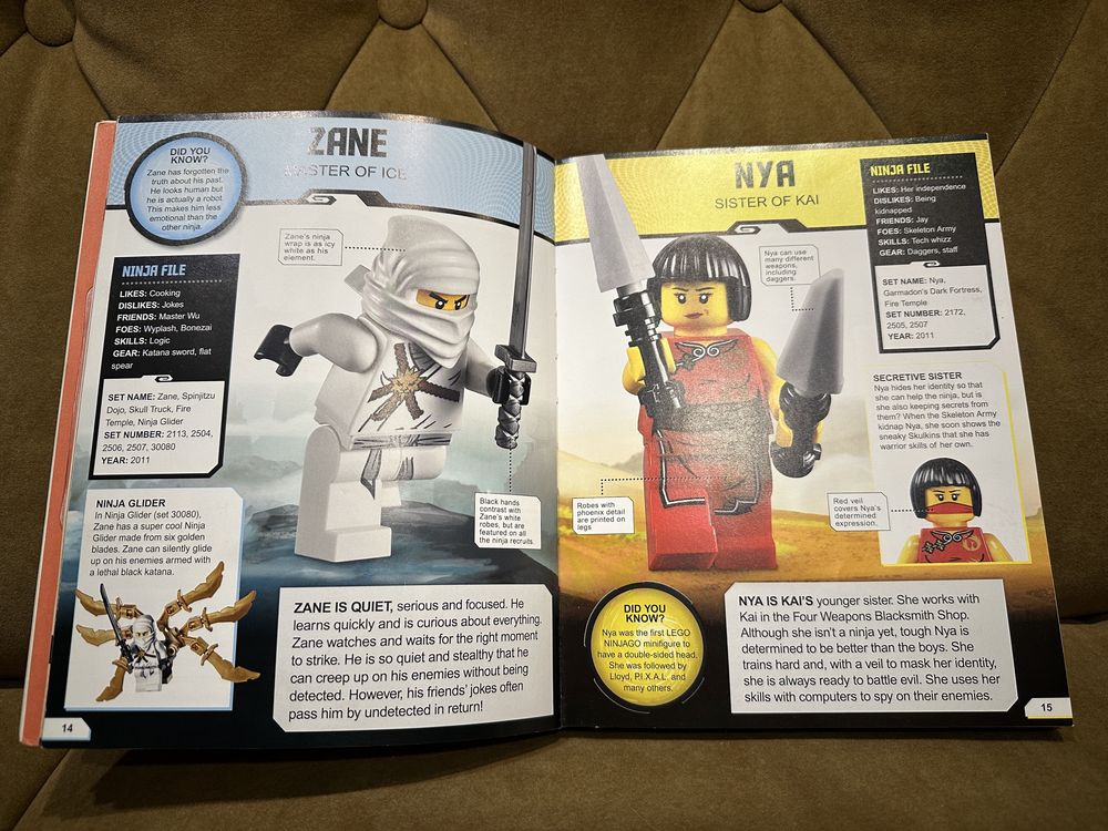 Lego Ninjago Encyklopedia postaci Unikat