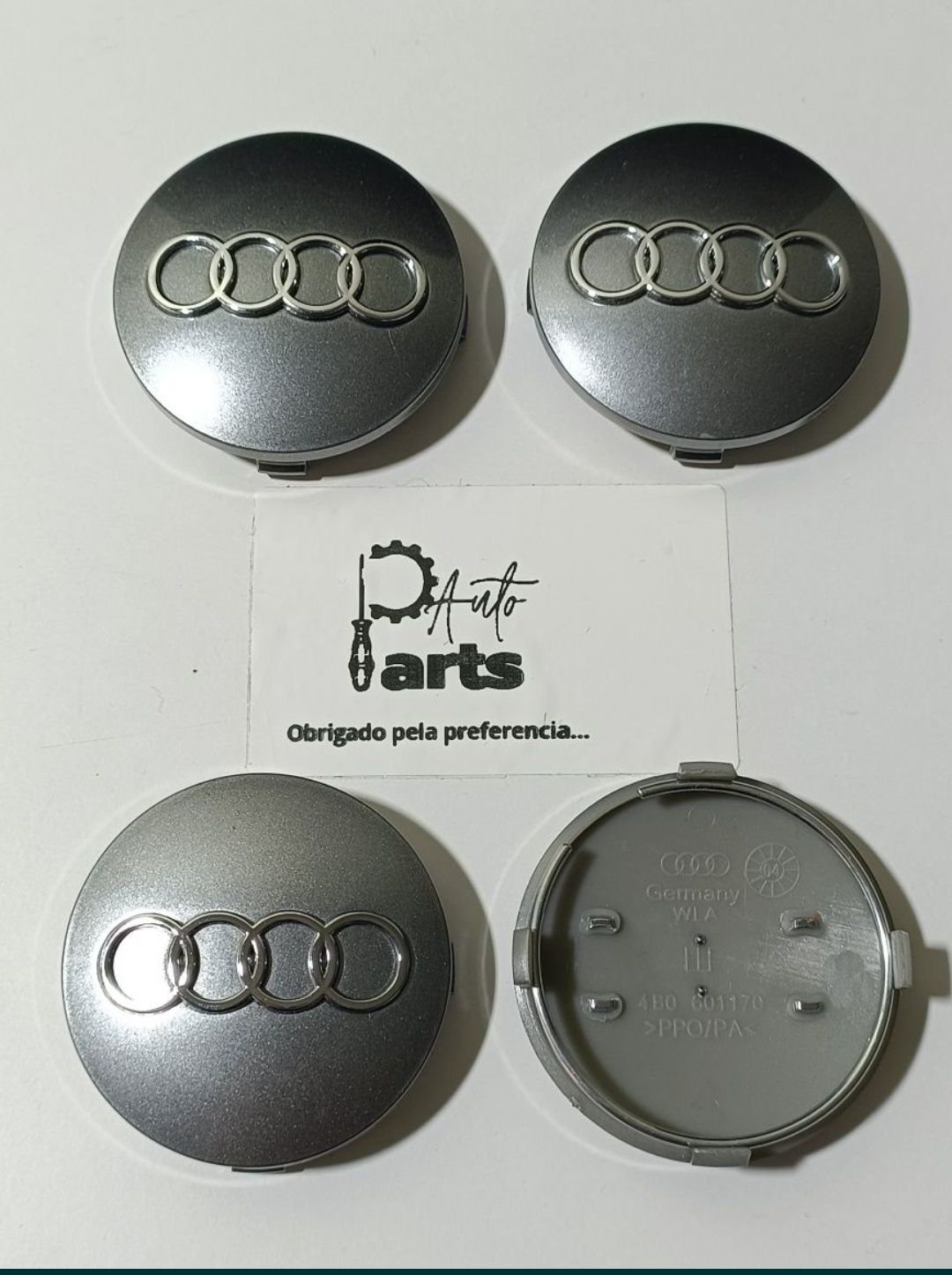 Centros de jante Audi 60mm/61mm