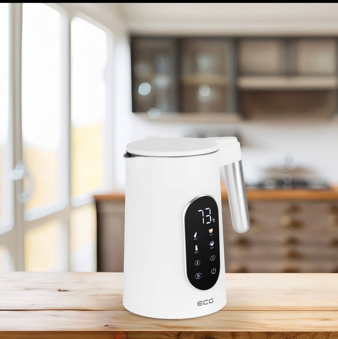 Електрочайник ECG RK 1799 Smart Black/Smart White