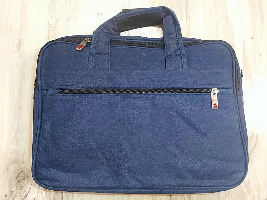 Torba na Laptopa 15 cali Teczka na Dokumenty Nowa Granatowa