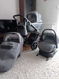 Wózek  Adamex Verona 3w1+ baza (isofix)