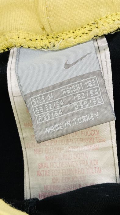 Spodnie nike czarne sportowe dresowe