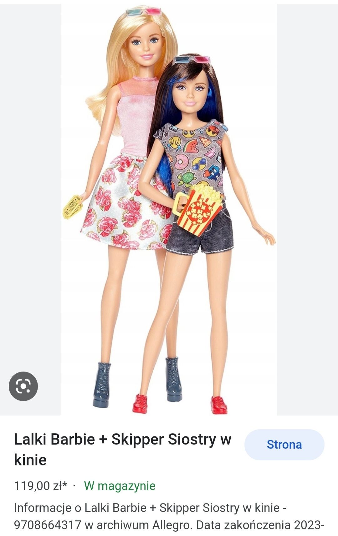 Barbie lalki i ken, zestaw