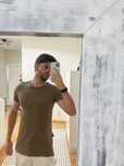 Tshirt Lftman verde tamanho S