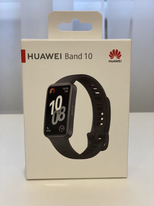 Новий, офіційний смарт годинник, фітнес браслет Huawei band 10 black