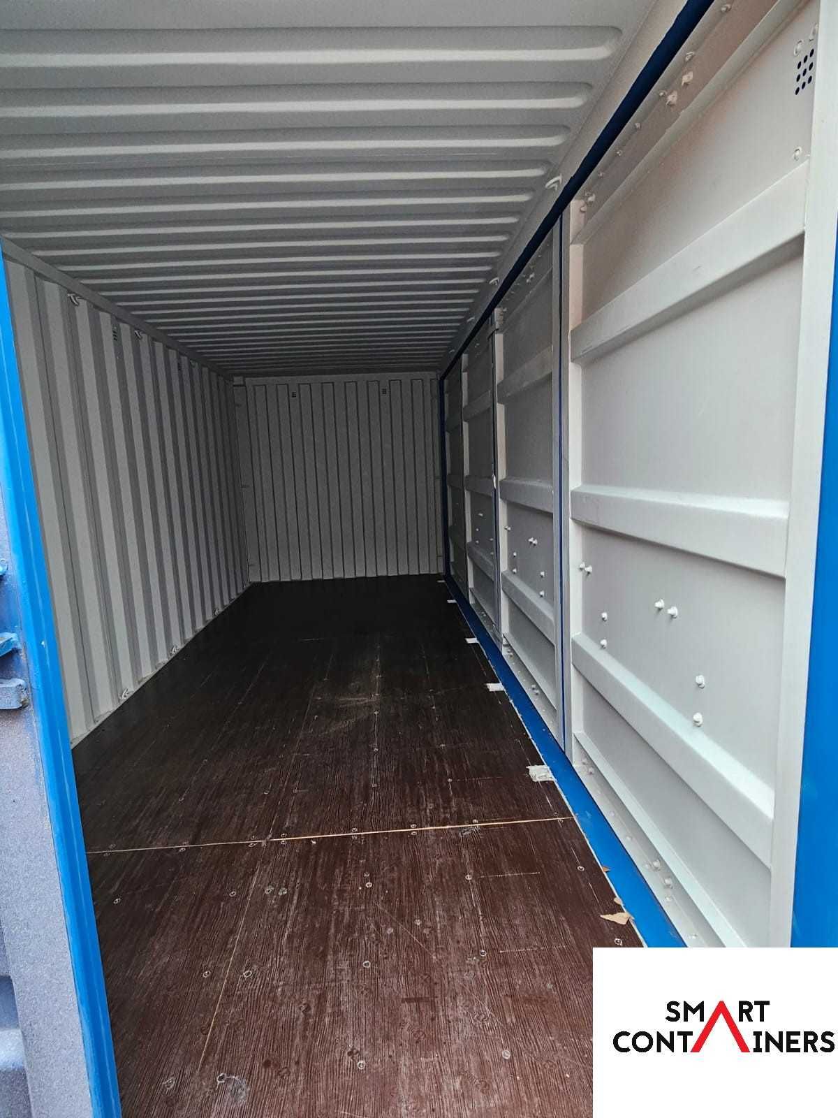 Kontener morski 20 open side / full side acess / magazyn / nowy