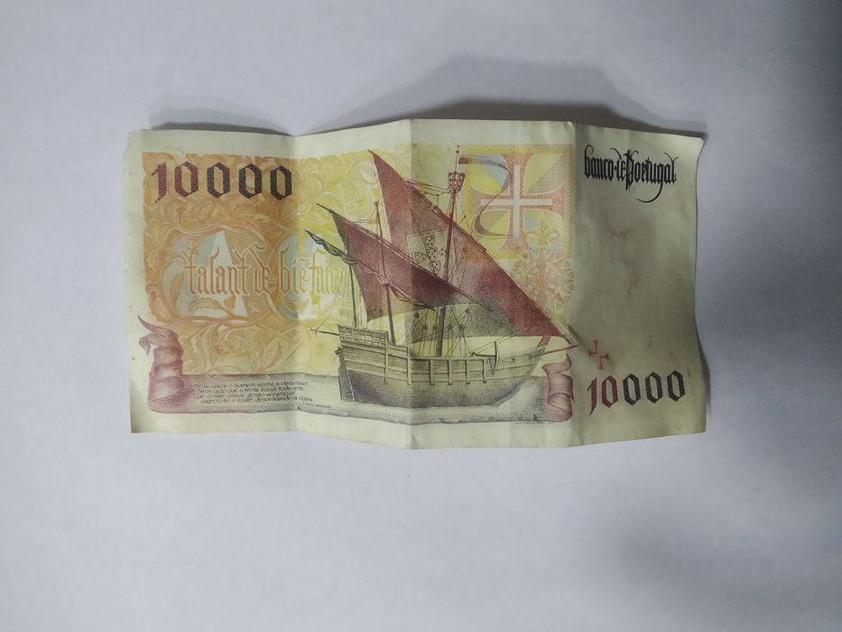 Nota de 10mil escudos
