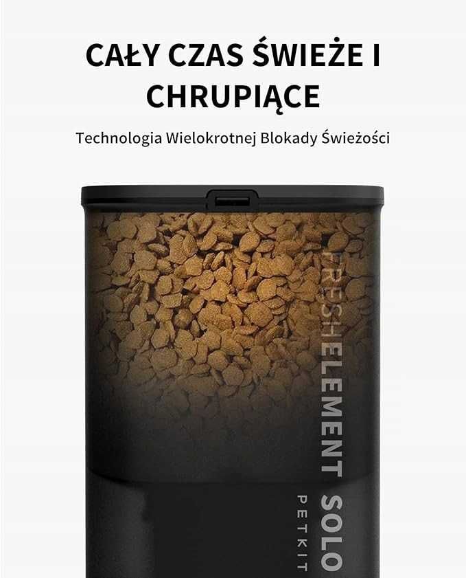 Podajnik KARMY dla psa kota AUTOMATYCZNY karmnik dozownik DLA ZWIERZĄT