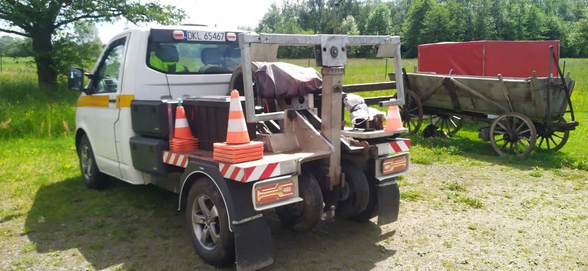 VW T5 4x4 holownik widly pomoc drogowa do 3,5t