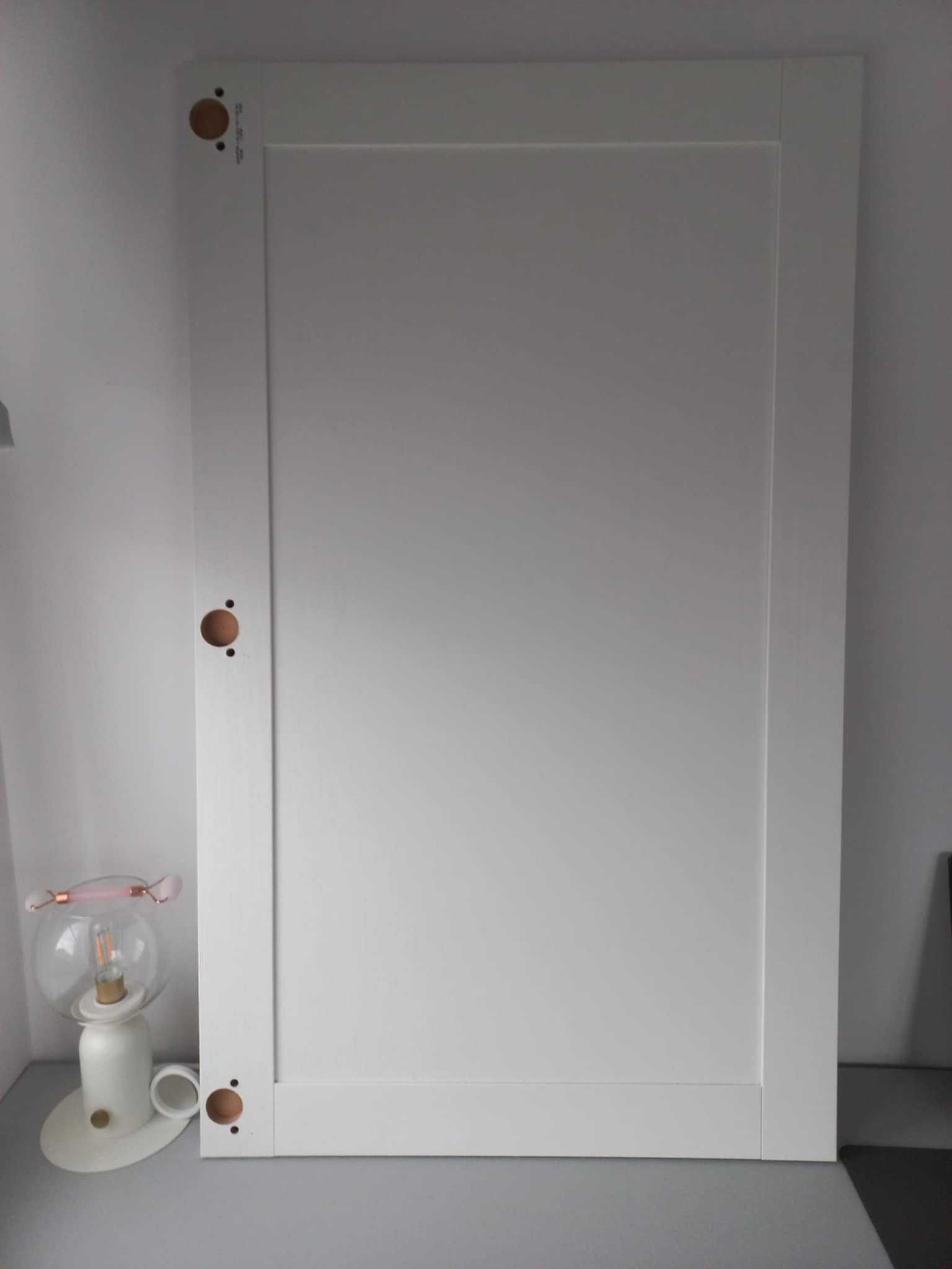 Drzwi do szafki, biały imitacja drewna, 60x100 cm IKEA
