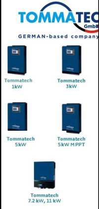 TammaTech 1K -11K  1000W-11000W  12V-48V.(17,900грн.-73,500грн.)