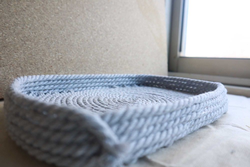 Tabuleiro Linha de Macramé (personalizável) | 100% bio